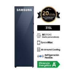 SAMSUNG - Refrigeradora SAMSUNG 1-Door-Flex Bespoke 315 Lts RZ32A744541 - Glam Navy