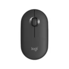 LOGITECH - Mouse Inalámbrico Logitech M350 Pebble Bluetooth Negro