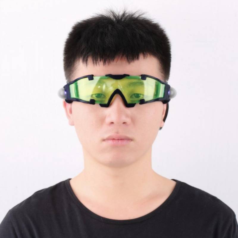 Lente verde ajustable banda elástica gafas de visión nocturna de los  vidrios eyeshield GENERICO