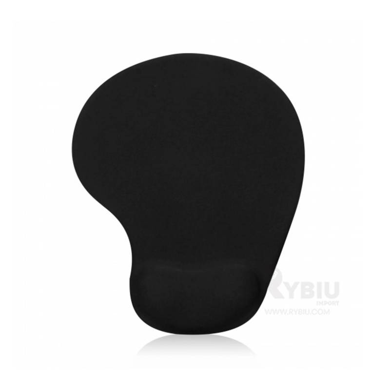 Mouse Pad Ergonomico Color Negro para Escritorio GENERICO