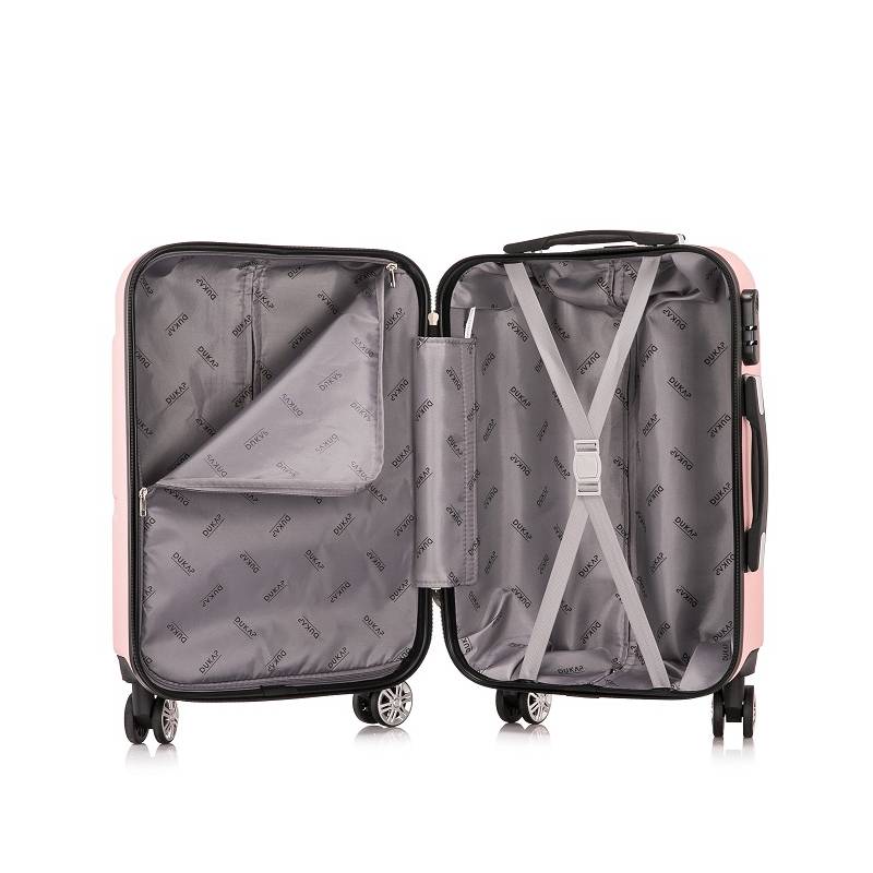 Maletas De Viaje Balanza Integrada Set de 2 de 51 cm y 71 cm Negro DUKAP