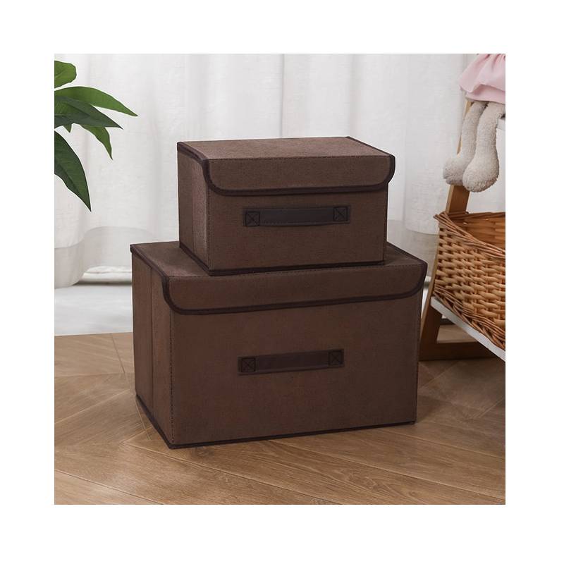 Paquete de 2 cajas de almacenamiento debajo de la cama, bolsa de  almacenamiento plegable para edredón, armario, almacenamiento de ropa, caja  de acabado a prueba de polvo (40*20*6 pulgadas) JM