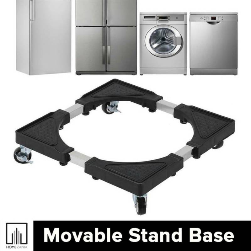 Soporte base metal movible con ruedas para lavadora y refrigeradora OEM