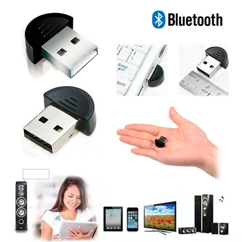 familia real Electrizar impuesto Transmisor Receptor Dongle Mini Usb Bluetooth 20 Pc Notebook OEM |  falabella.com
