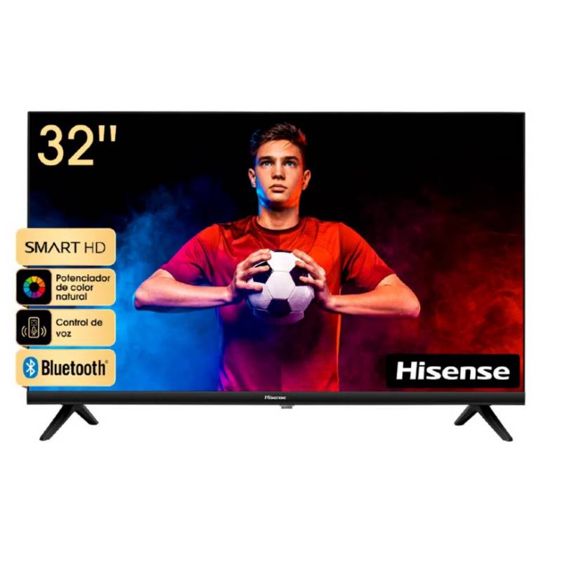 HISENSE - TV SMART LED HISENSE DE 32 HD VIDAA A4H