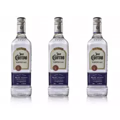 JOSE CUERVO - Pack 3 botellas tequila jose cuervo silver 750 ml