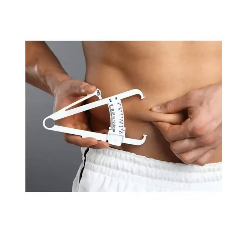 Medidor de grasa corporal. Plicómetro