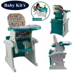 BABY KITS - Silla comedor para bebes carpeta mesa y silla niños 3 en 1