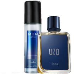 Uno perfume de hombre con men active refresh