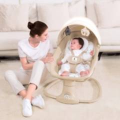 BABYKISS - Mecedora electrica multifuncional para bebes