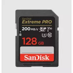 SANDISK - memoria SANDISK 128GB EXTREME PRO SDXC UHS-I 200S