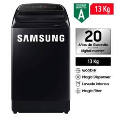 Lavadora Samsung 13kg Eco Digital Inverter con Wobble WA13T5260BVPE