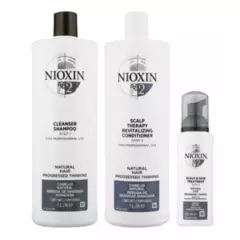 NIOXIN - Nioxin-2 Tratamiento Densificador para Cabello Natural 1000ml