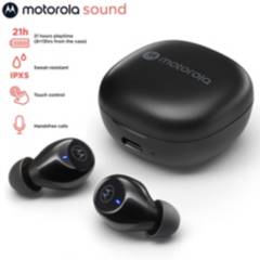 MOTOROLA - Motorola Audifonos Bluetooth 5.2 Touch IPX5 Moto Buds 105