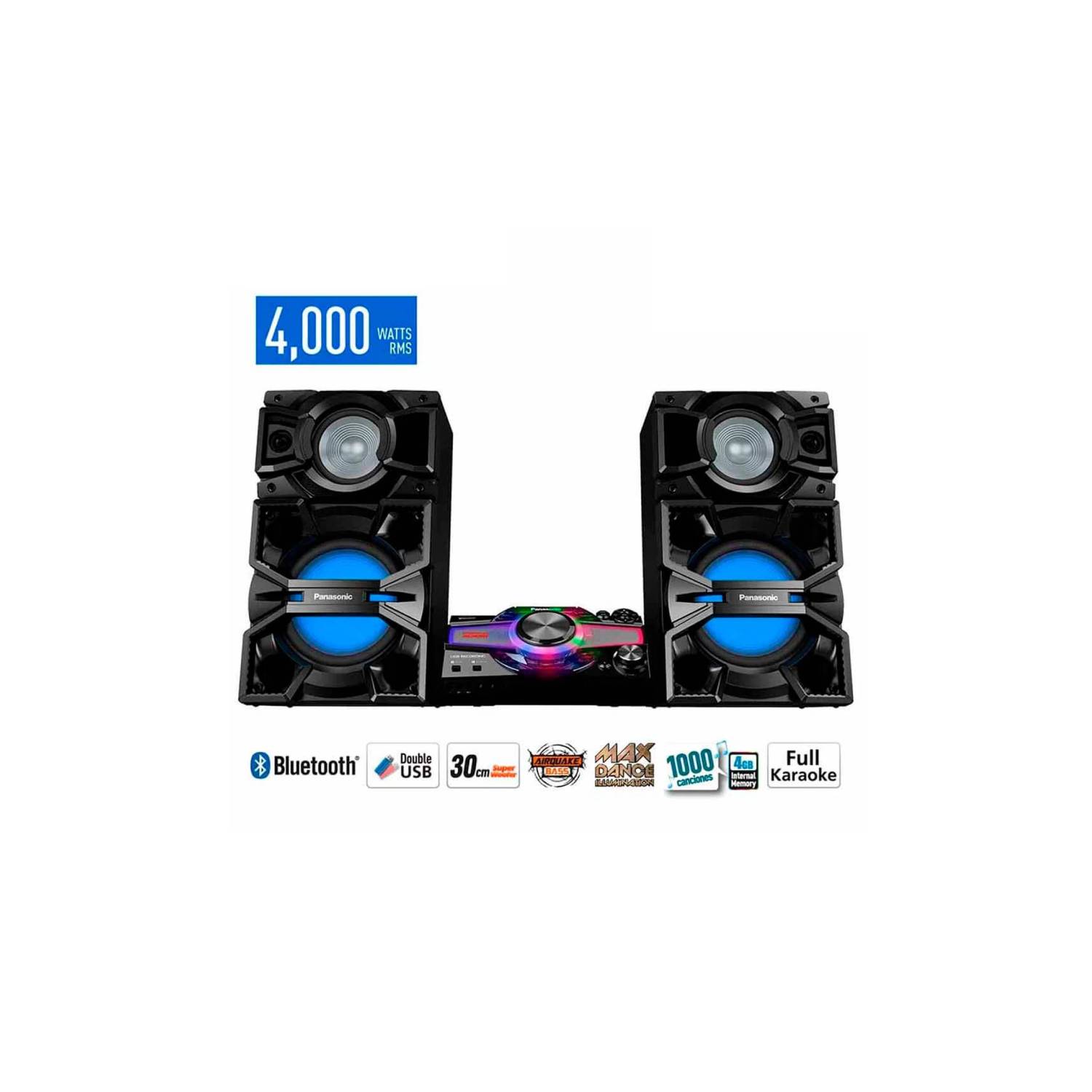 PANASONIC EQUIPO DE SONIDO SC-MAX6500 4000W