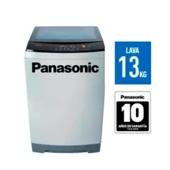 PANASONIC - Lavadora Panasonic Carga Superior NA-F130L6HRH 13Kg