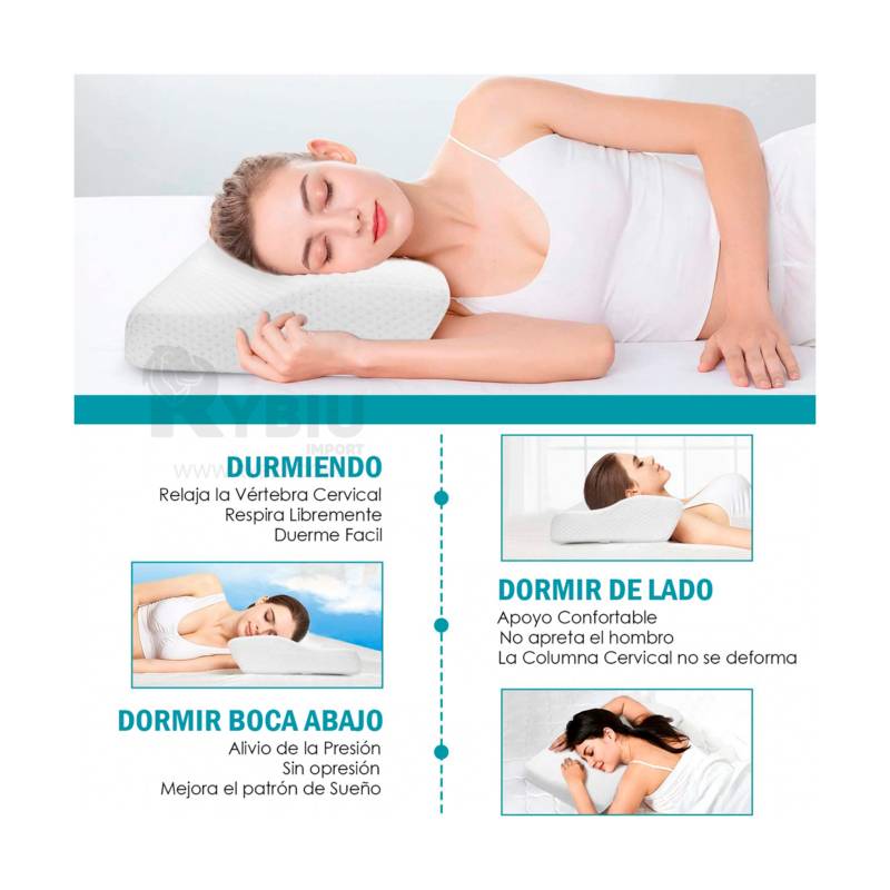 Almohada Lumbar-Riñonera con viscoelástica