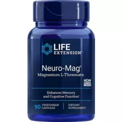 LIFE - Life Extension Neuro-Mag L-Threonate de magnesio 90 cápsulas