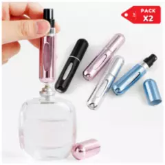 INSPIRA - Pack x2 dispensador atomizador cápsula de perfume para viaje 5ml