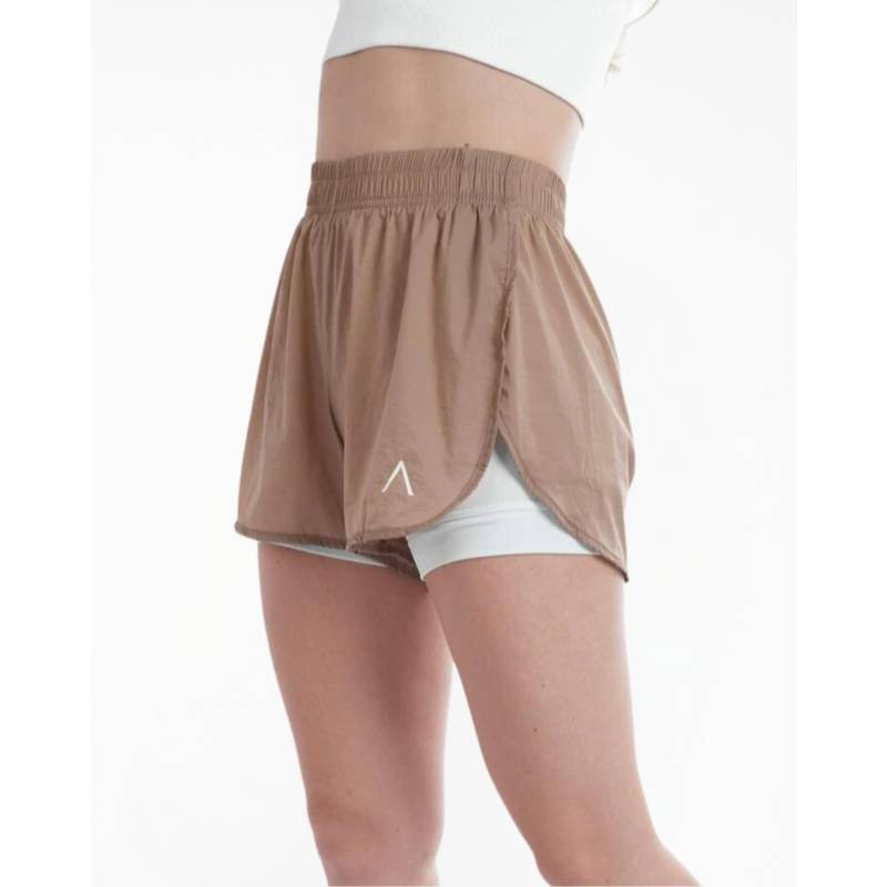 Pantalones cortos deportivos de LICRA para Mujer, ropa deportiva
