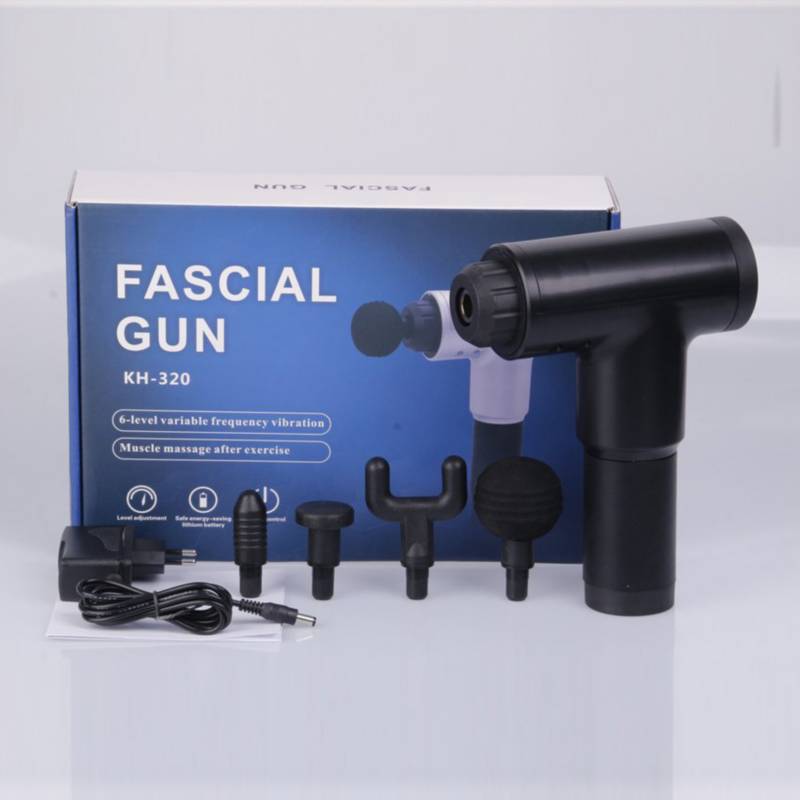 Masajeador Muscular Pistola 4 Accesorios Fascial Gun - Megimperú