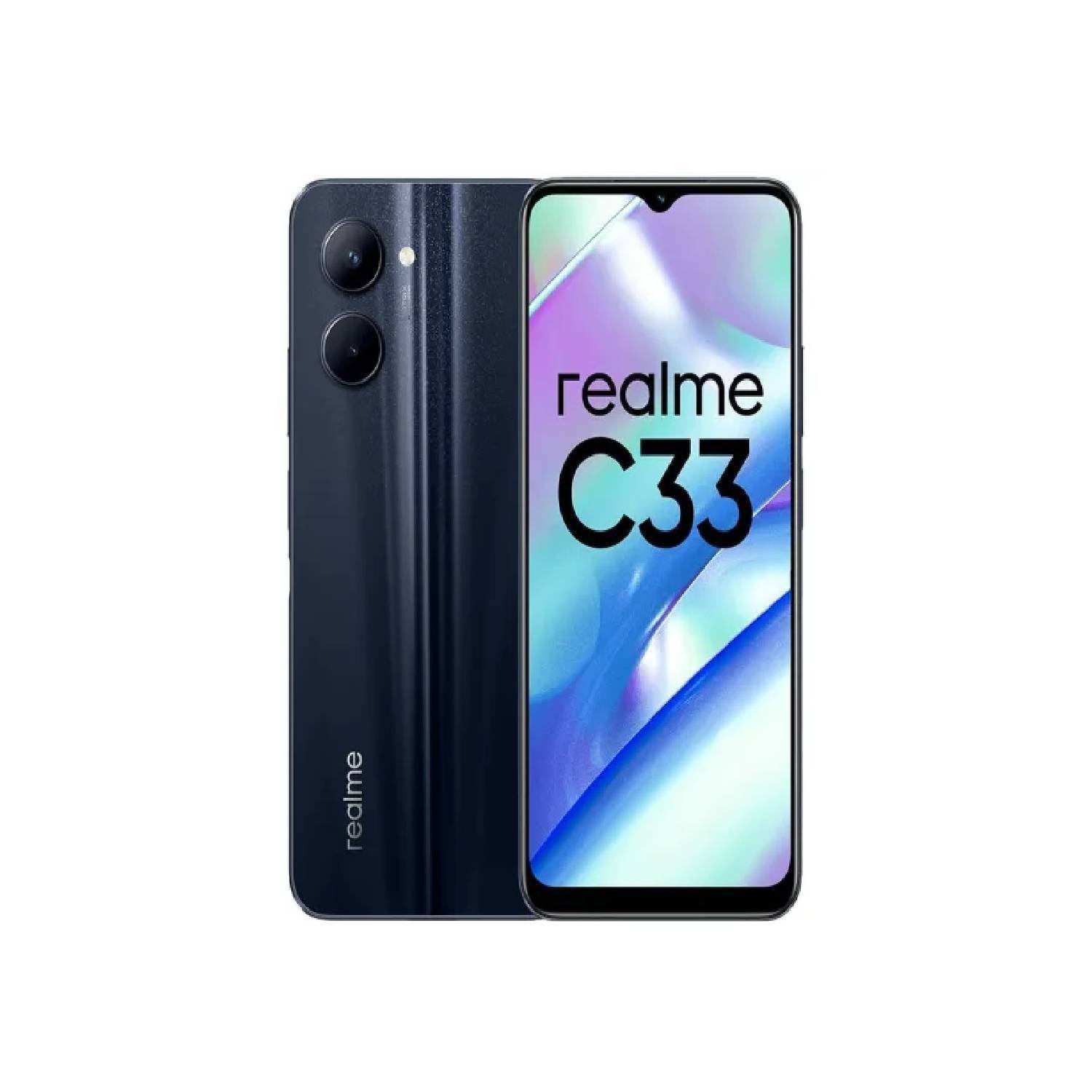 Realme C33 4GB/128GB Negro - Teléfono móvil