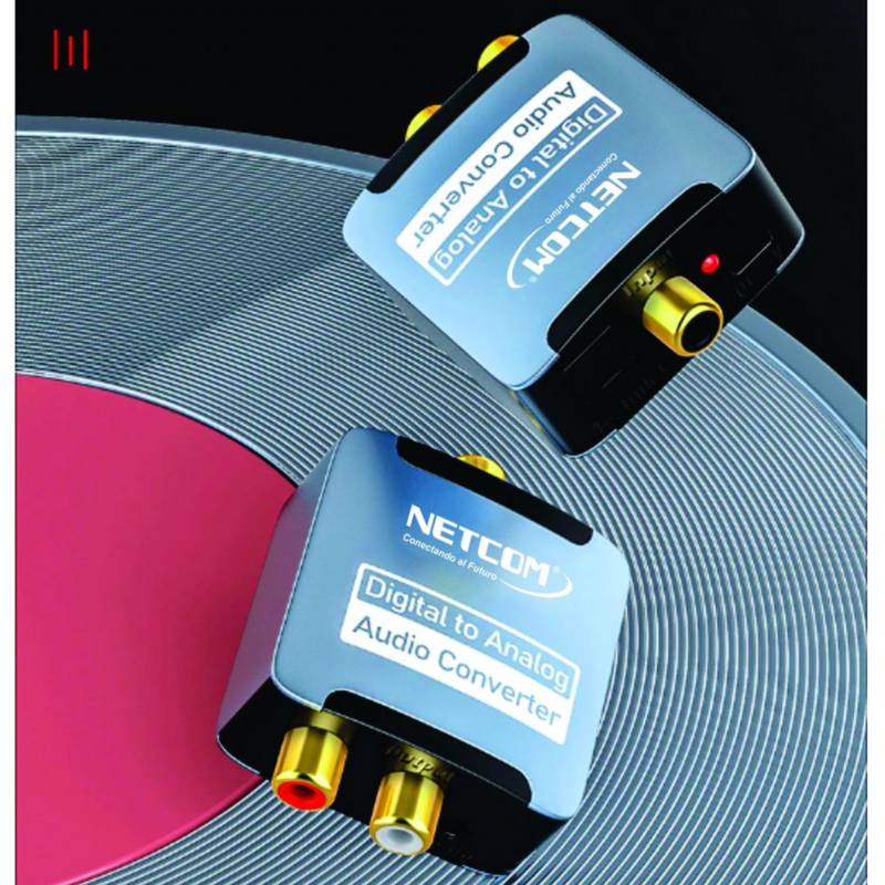 Convertidor Audio Digital Optico A Analogico RCA DBLUE