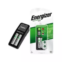 ENERGIZER - Energizer Cargador de pilas AA / AAA - incluye 2 pilas AA