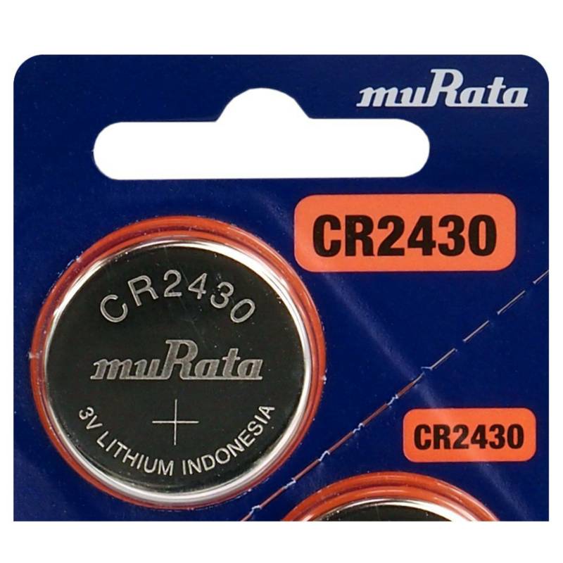 Pilas de botón de litio Murata CR2430 (x5)