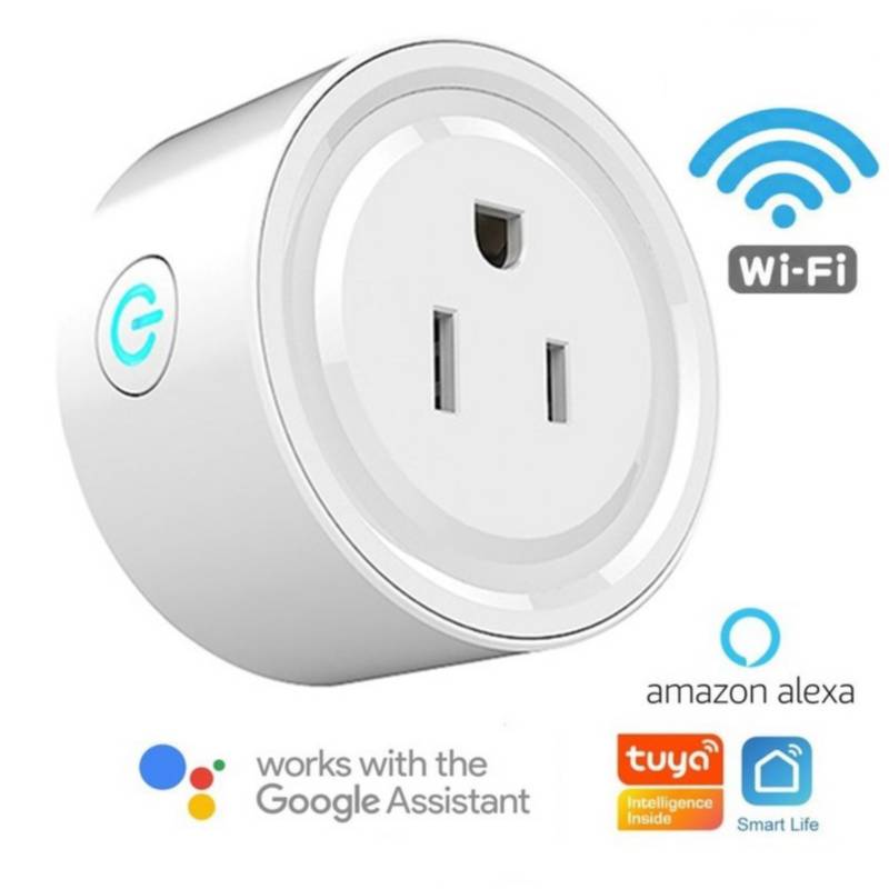 Tomacorriente Inteligente De Pared Wifi Domotica Alexa