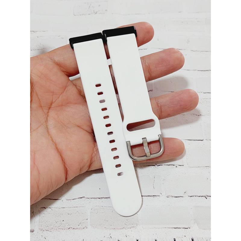 Correa Silicona para FITBIT VERSA 3 / SENSE - Blanco GENERICO