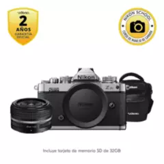 NIKON - Cámara Mirrorless Z fc con lente 28mm SD 32GB y estuche