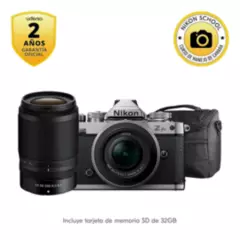 NIKON - Cámara Mirrorless Z fc con lentes 16-50mm 50-250mm SD 32GB y bolso