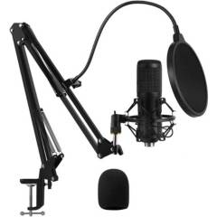 USB Gaming Microphone Streaming Podcast PC Micrófono Condensador