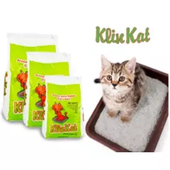 KLINKAT - KlinKat arena para gatos con bentonita natural 3kg