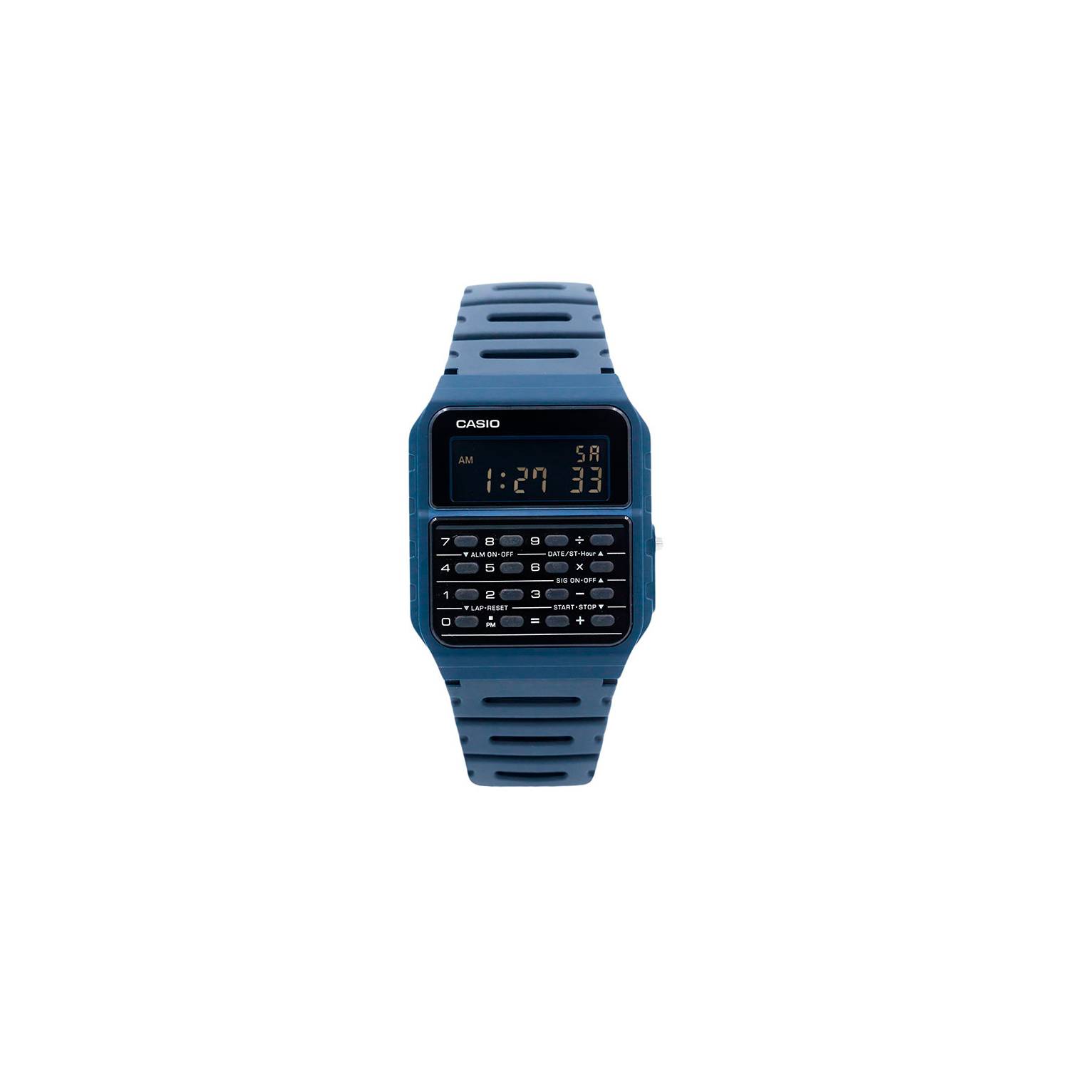 Reloj Casio Calculadora Resina Azul CA–53WF-2B