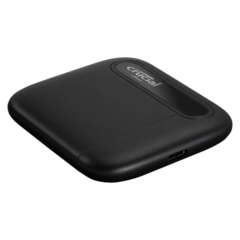 CRUCIAL - Disco Solido SSD crucial X6 500GB portatil PC,MAC,Xbox One USB 3.1