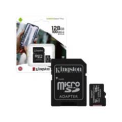 Memoria Kingston Micro SD 128gb Clase 10 100 Mb/s Adaptador