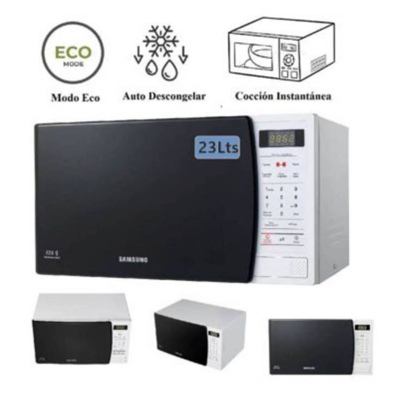 Horno Microondas SAMSUNG 22L AMW831K Blanco - Oechsle