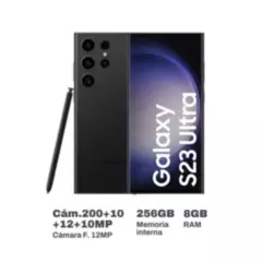 SAMSUNG - Smartphone 68 Galaxy S23 Ultra 8GB 256GB SM-S918B - Negro