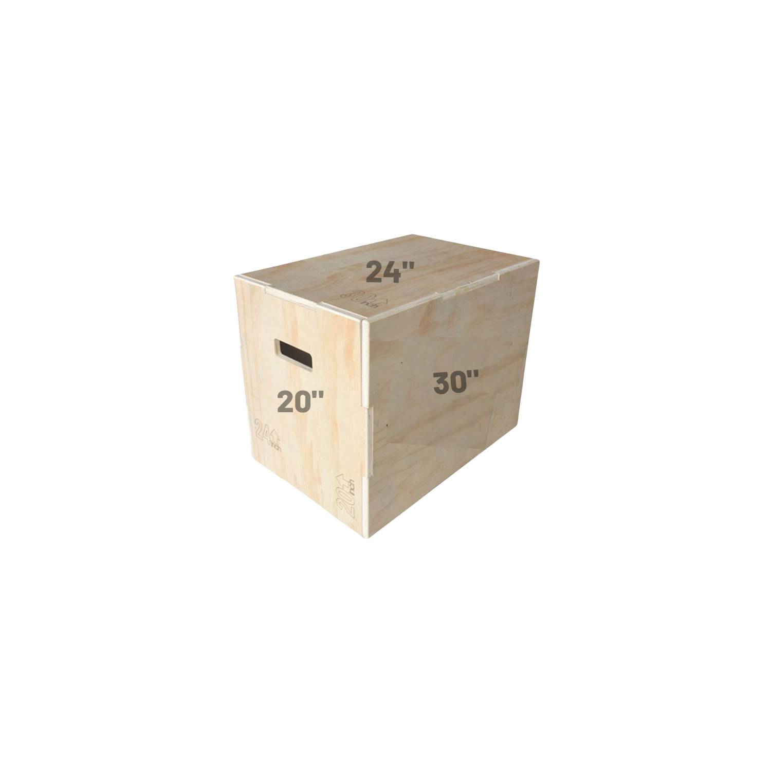 Caja de salto Crossfit 3en1 de madera – Chocofit