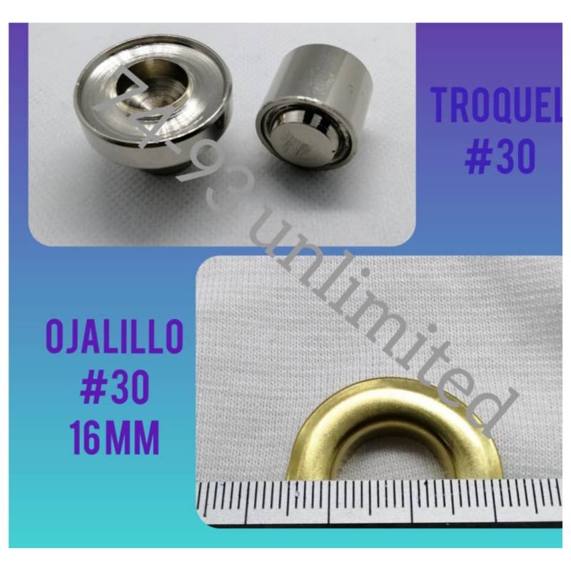 Ojales Metalicos 3/16 – 5mm, Ojaletes Metalicos 3/16