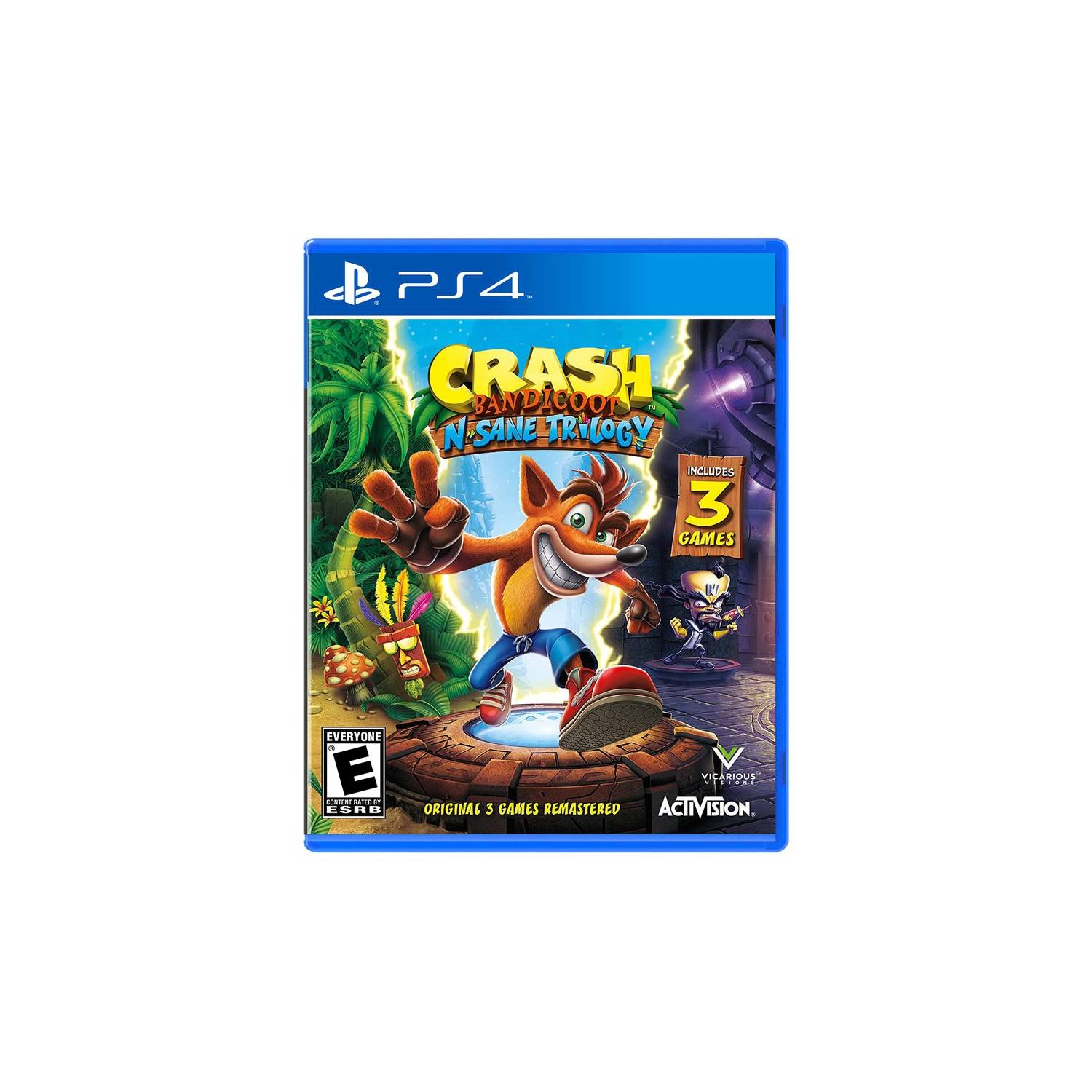 Crash Bandicoot N. Sane Trilogy PS5, PS3 Digital Perú, Venta de Juegos  Digitales Perú