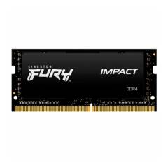 Memoria SODIMM Kingston Fury Impact, 8GB, DDR4, 3200 MHz