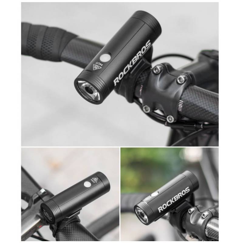 COMPRA Luz delantera para bicicleta de 400Lm Rockbros