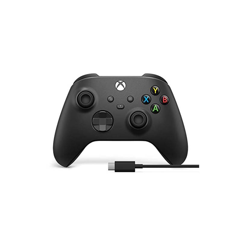 MICROSOFT - Control mando Xbox XS Cable USB-C - Negro