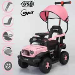 JEEP - Correpasillo Guiador Jeep «WRANGLER» Pink