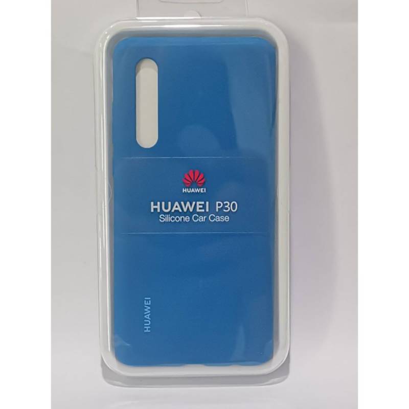 BAND IT - Funda de silicona original huawei p30 color-azul