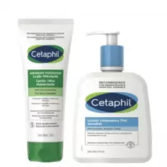 CETAPHIL - Cetaphil-Pack Limpieza e hidratación para piel muy seca