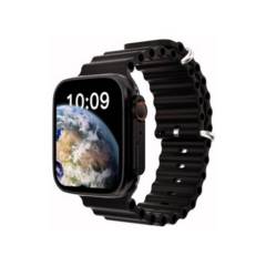 SMART - Smartwatch T900 Ultra Negro - Resistente al agua - Siri